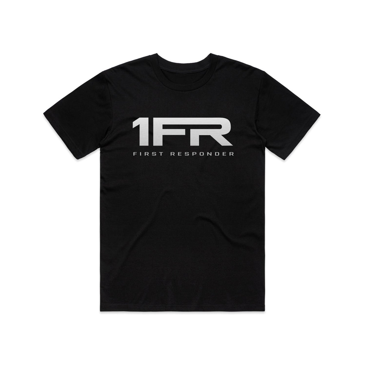 1FR Tee Black Full Responder